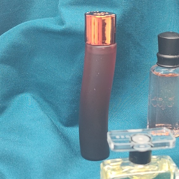 5 Mini Travel Perfumes Marc Jacobs Lucky Salvatore Ferragamo Yin Yang Vie Privee - Picture 7 of 8